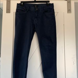 Navy skinny pants